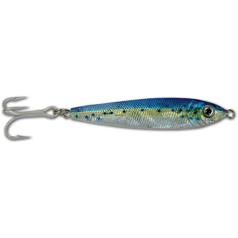 Sea Striker Jig Fish Lure, Blue / Yellow / Silver - Walmart.com Sea Striker Jig Fish Lure, Blue / Yellow / Silver - Walmart.com