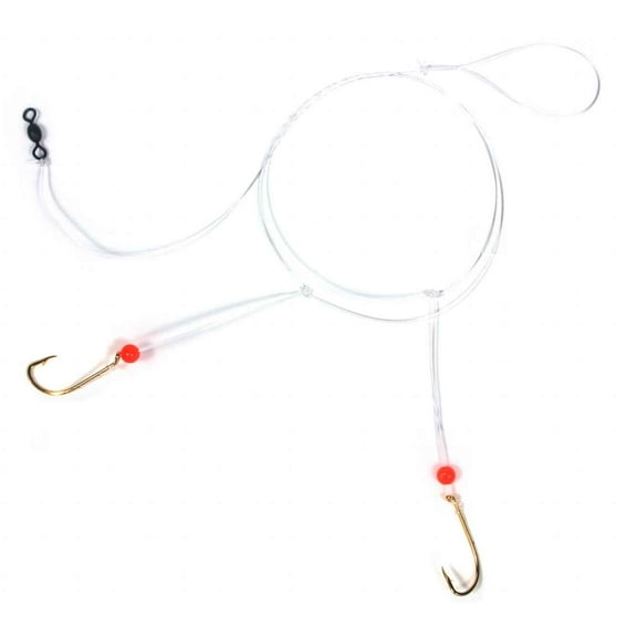 Sea Striker N8465-10G Sea Bass Hi-Lo Rig, # 1/0 Gold Bait
