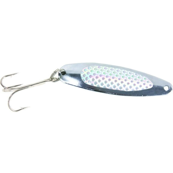 Sea Striker Nickel Prism Casting Spoon, 3-3/8", 1-1/2oz, Silver Prism