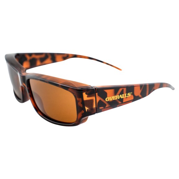 Sea Striker Overalls Sunglasses with Polarized Tortoise and Brown Lens