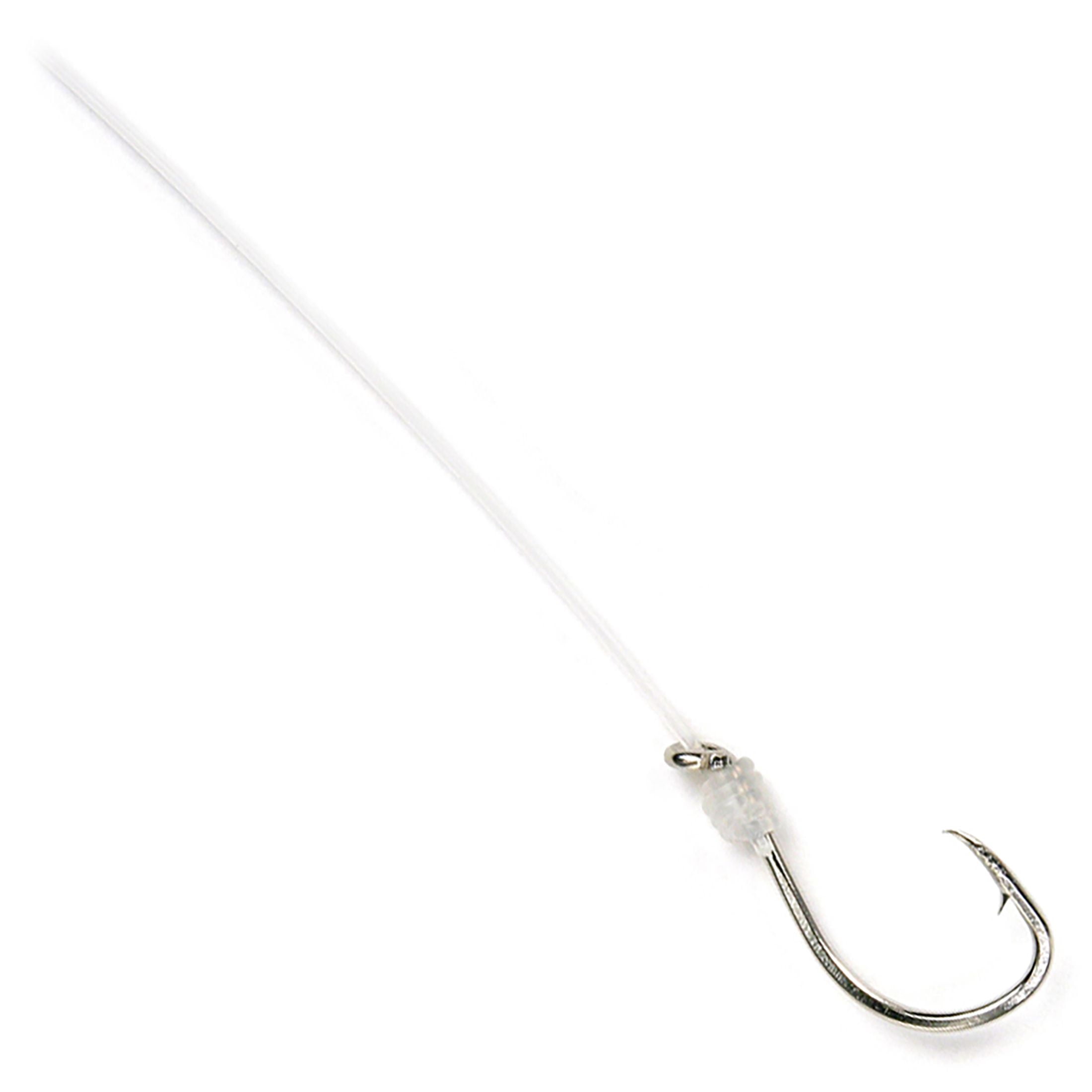 Sea Striker S701-1/0 Snelled Octopus Hooks 6 Per Pack Size 1/0 Nickel 12"
