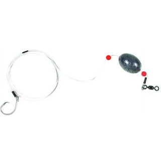 Aqua Clear ST-10CFF Striped Bass Fish Finder Rig 10/0 Circle Hook 