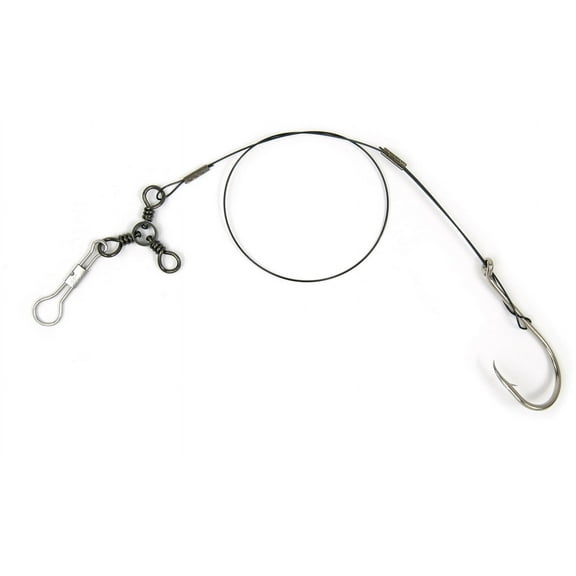 Sea Striker Snelled Drum Fishing Rig, 130 lb. Mono, 5/0 Hook