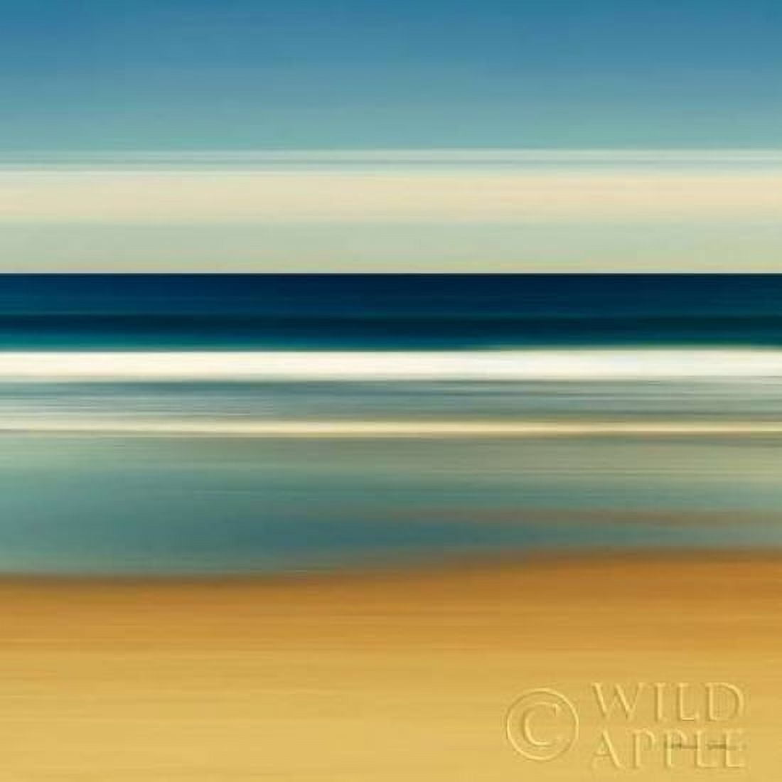 Sea Stripes II Canvas Art - Katherine Gendreau (24 x 24)