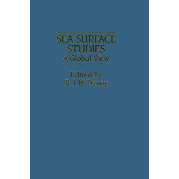 Sea Surface Studies: A Global View, (Paperback)