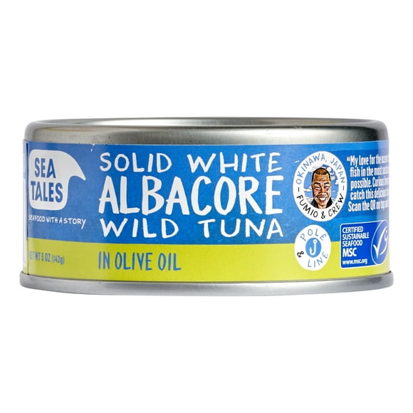 Sea Tales Albacore Tuna MSC 5 Oz In Olive Oil
