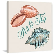 "Sea & Tea" Painting Print on Wrapped Canvas