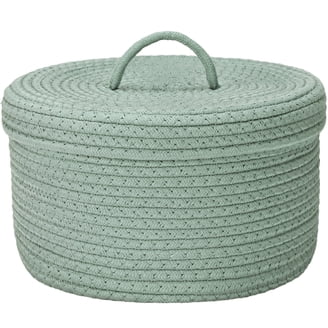 Round Lidded Basket