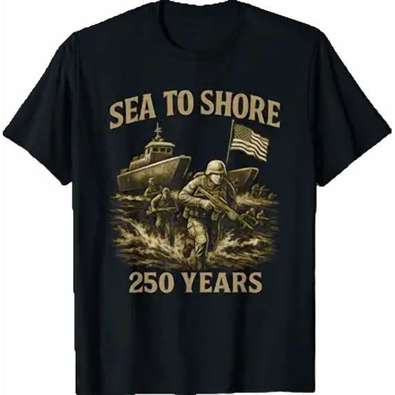 Sea To Shore 250 Years Soldiers And Amphibious Military Gift Ready ...