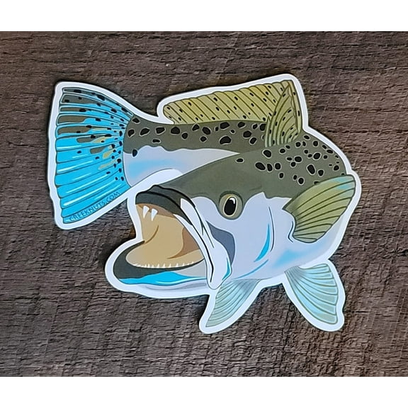 Sea Trout Sticker Decal