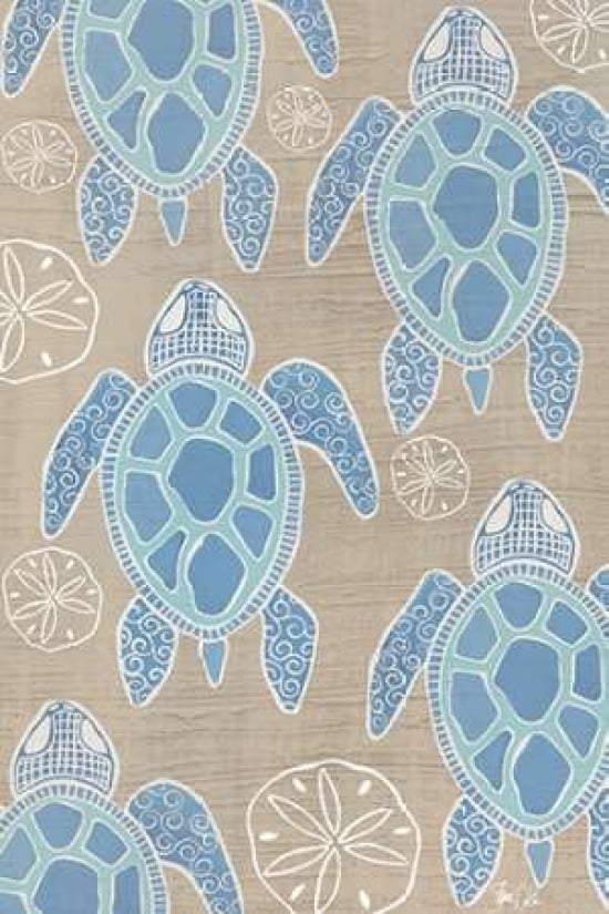 Sea Turtle 2 Canvas Art - Shanni Welsh (12 x 18)