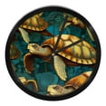 thumbnail image 1 of Sea Turtle 9.8 Inches Wall Clock, Silent Non-Ticking Round Digital Clock, Battery Operated, Easy to Read, Suitable for Bedroom Living Room Kitchen Bathroom Decoration, 1 of 6