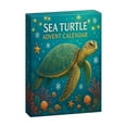 thumbnail image 1 of Sea Turtle Advent Calendar - Unique Holiday Decor with Daily Surprises, Sustainable Quality & Versatile Use for Festive Celebrations, Gift-Giving, and Year-Round Storage, 1 of 4