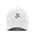 thumbnail image 1 of Sea Turtle Baseball Cap Embroidered Cotton Adjustable Dad Hat White, 1 of 1