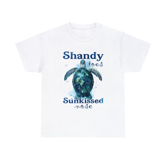 Sea Turtle Beach Sandy Toes Sunkissed Nose Shirt ID-0224-NWFT