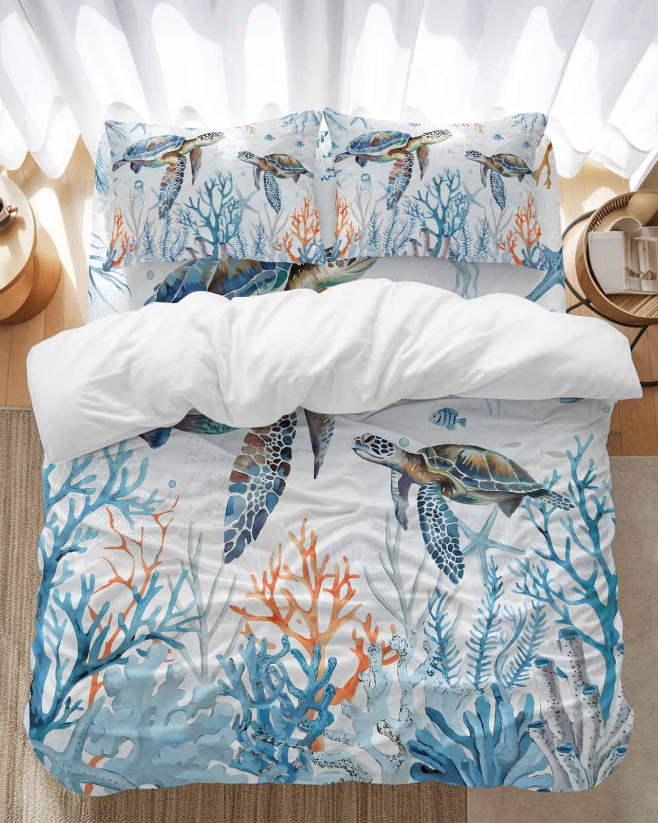 Turtle Ocean WN3009060CL Duvet Cover Set main image 1