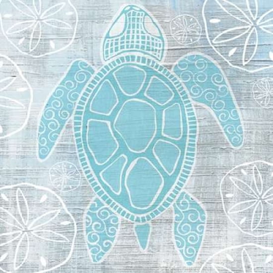 Sea Turtle Canvas Art - Shanni Welsh (24 x 24)