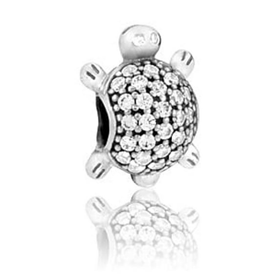 Sea Turtle Charm - 791538CZ