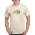 thumbnail image 1 of Sea Turtle Color Silhouette T-Shirt Men -Image by Shutterstock, Male 5X-Large, 1 of 4