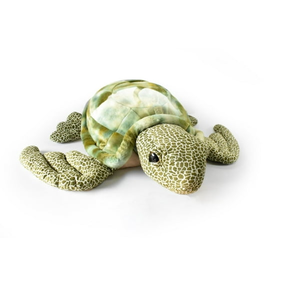 Sea Turtle, Green, Large Cute Plush Stuffed Animal, Realistic Toy 26" C05
