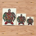 thumbnail image 1 of Sea Turtle Hawaii Colorful Multicolor Floral Vinyl Decal Sticker - 3 Pack Reflective, 3 Inches, 4 Inches, 6 Inches - for Car Boat Laptop Cup Phone, 1 of 8