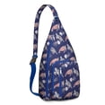 thumbnail image 1 of Sea Turtle Hiking Backpack – Boho Ocean Animal Daypack with Watercolor Hawaiian Turtle Design, Adjustable Straps, Durable Outdoor Backpack for Hiking, Camping, and Travel, 1 of 4