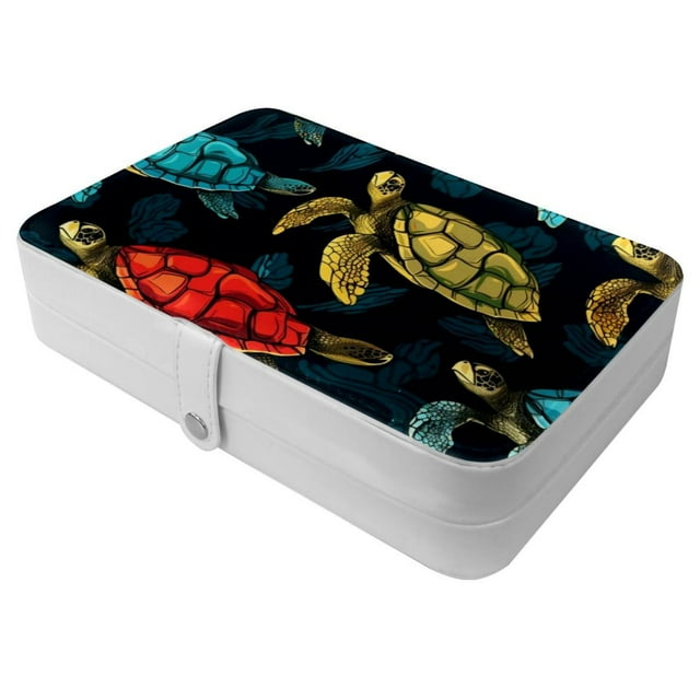 Sea Turtle Jewelry Box Jewelry Organizer for Big and Small Jewelry ...