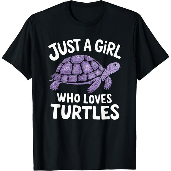 Sea Turtle Lover Just A Girl Who Loves Turtles For Women T-Shirt