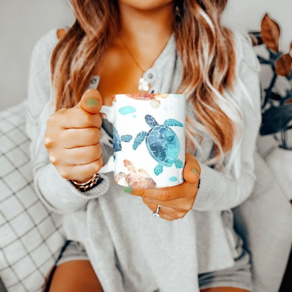 Sea Turtle Mug, Sea Turtle Gif, Sea Turtle Mug, Sea Turtle Gift Ideas, Mothers Day Gift, Animal Lovers Gift, Gif Wo, Gift .