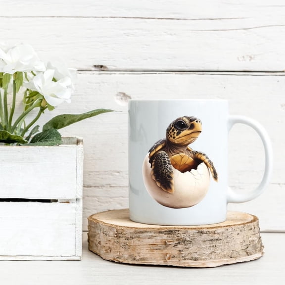 Sea Turtle Mug Turtle Coffee Cup Sea Turtle Gift Turtle Lover Present Turtle Mug Nautil Gift Hawa Gifup Sea Turtle Gift Wo.