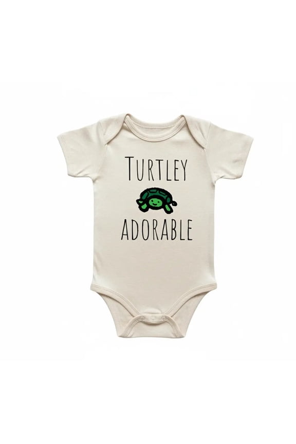 Sea Turtle Newborn Baby Bodysuit