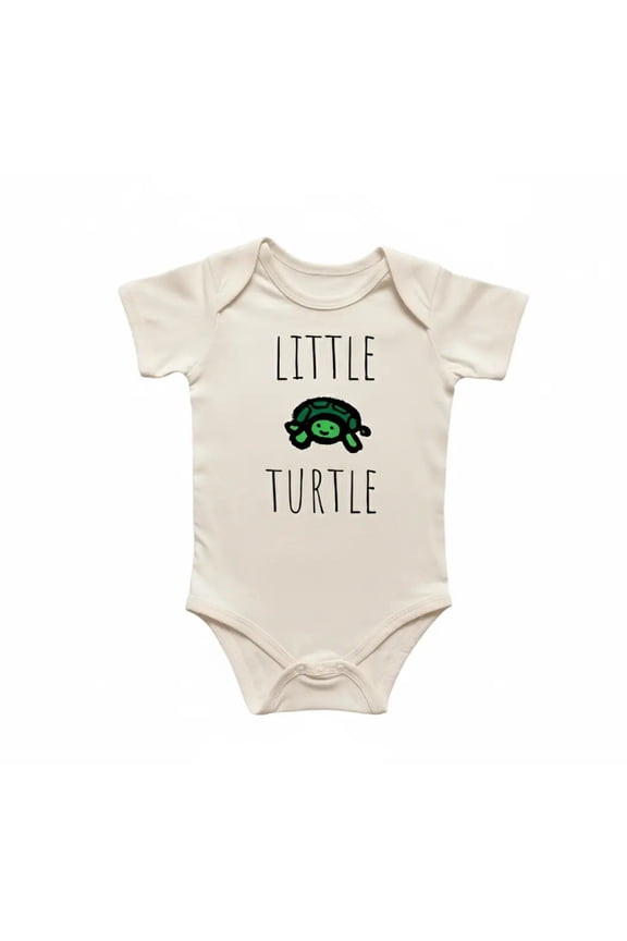 Sea Turtle Newborn Baby Bodysuits