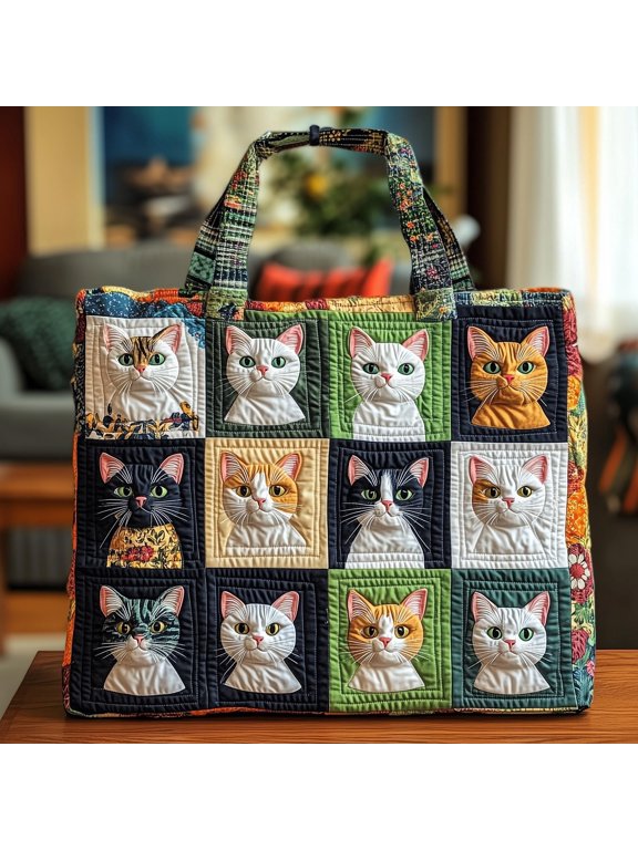 Sea Turtle Quilted Tote Bag
