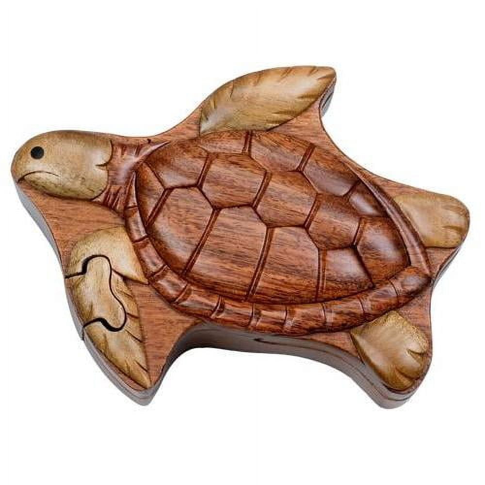 Quordle Brand Wooden Puzzle SEA TURTLE Small 60-110 Pieces New In Box