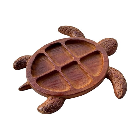 Sea Turtle Shaped Serving Platter Decorative Fruit and Dessert Display Plate for Home Kitchen Party Gnoleg Home Decor