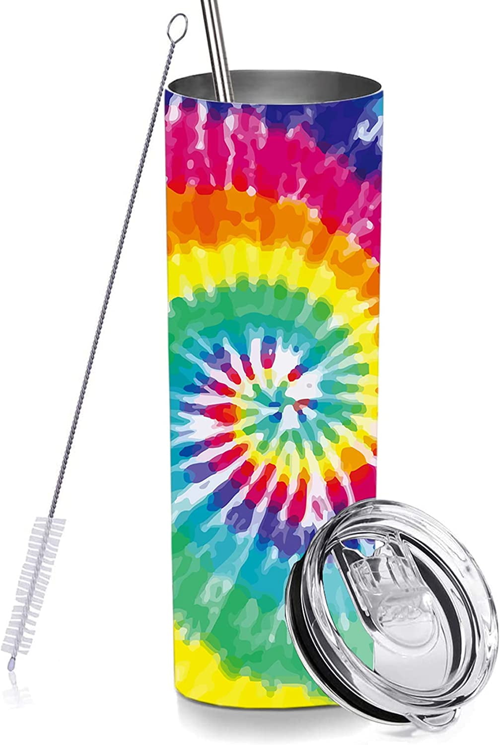 Sea Turtle Skinny Tumblers with Lids and Straws 20 OZ, Stainless Steel ...