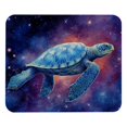 thumbnail image 1 of Sea Turtle Square Non-Slip Rubber Bottom Printed Desk Mat Mouse Mat Gaming Mousepad Desk Pad - 8.3x9.8 Inch, Suitable for Office and Gaming, 1 of 6