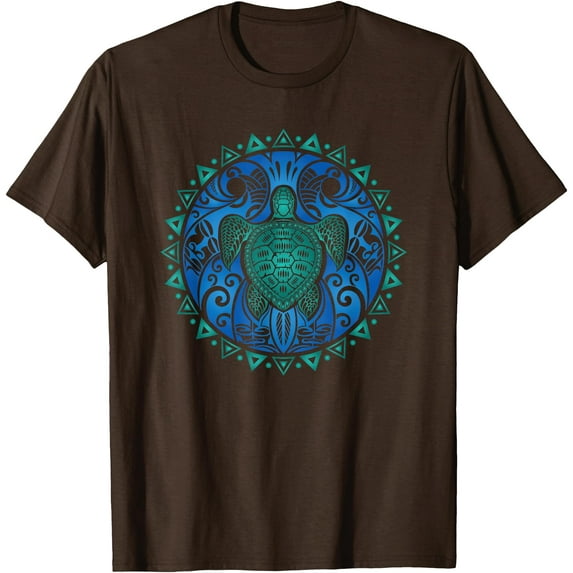 Sea Turtle Tribal Hawaiian Hawaii Turtles Lover Gift Unisex T-Shirt for Men Women