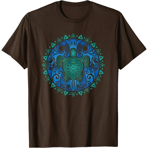 Sea Turtle Tribal Hawaiian Hawaii Turtles Lover Gift Unisex T-Shirt for Men Women