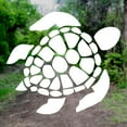 thumbnail image 1 of Sea Turtle Vinyl Transfer Decal Sticker for Laptop/Car/Truck/Window/Bumper (Matte White, 3in x 2.7in), 1 of 4
