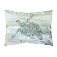 thumbnail image 1 of Sea Turtle Watercolor Fabric Standard Pillowcase, 1 of 1