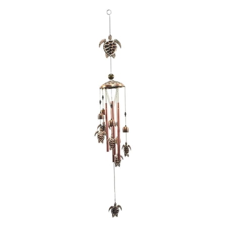 Sea Turtle Wind Chimes Outdoor Deep Turtles Wind Chimes for Outside Porch Corridor