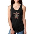 thumbnail image 1 of Sea Turtle Zentangle Colors Racerback Tank Women -Image by Shutterstock, Female x-Large, 1 of 4