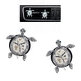 thumbnail image 1 of Sea Turtles Car Accessories,2pcs Turtle Air Vent Clips Car Air Fresheners,Glamorous White Silver Ocean Beach Themed Car Interior Decoration,Refillable Outlet Diffuser, 1 of 5