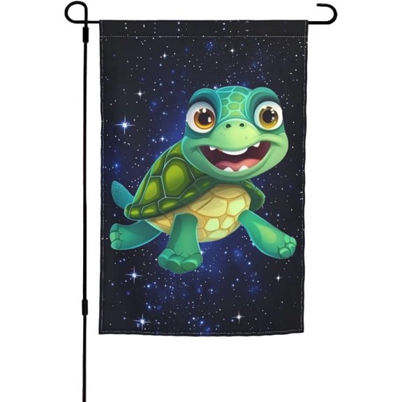 Sea Turtles Garden Flag 12x18 Inch Double-Sided Weather-Resistant Outdoor Home Decor