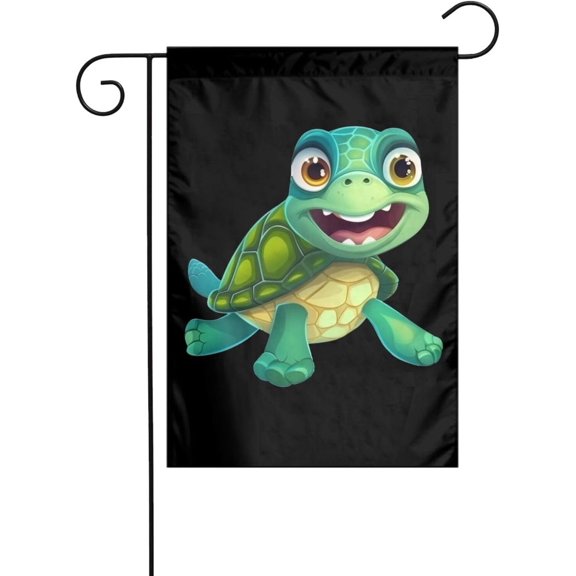 Sea Turtles Garden Flag Outdoor Decorative 12 x 18 Inch Double Sided Yard Banner