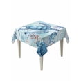 thumbnail image 1 of Sea Turtles Jellyfish Table Cloth 60x60 Inch Square, Corals Summer Nature Blue Waterproof Tablecloth Washable Table Cover for Party Picnic Dinner Decor, 1 of 9