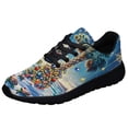 thumbnail image 1 of Sea Turtles Merry ChriStas Palmetto Tree South Carolina Shoes Sneakers Black Size 7, 1 of 7