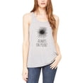 thumbnail image 1 of Sea Urchin Always on Point Womens Flowy Racerback Tank Top Athletic Heather X-LG, 1 of 2