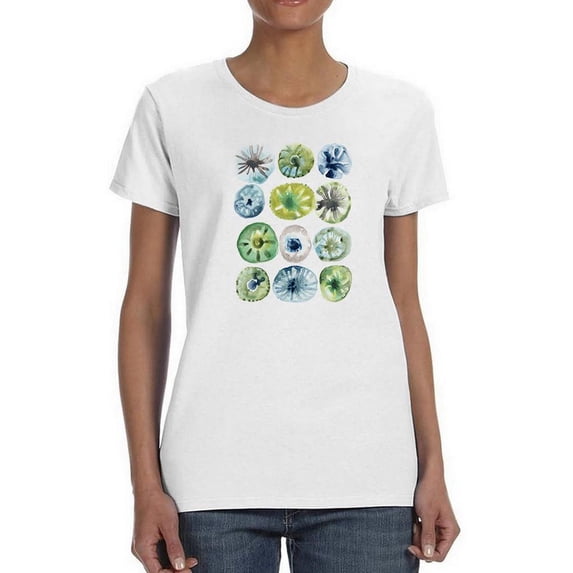 Sea Urchin Assortment I T-Shirt Women -June Erica Vess Designs, Female Medium
